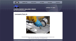 Desktop Screenshot of carrosserie-froio.ch